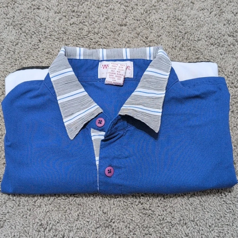 Vintage Grandpa Collared Shirt Windridge Mervyn's Size Large - Picture 11 of 11